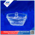 Professional design clear empty glass perfume bottle with beautiful shape